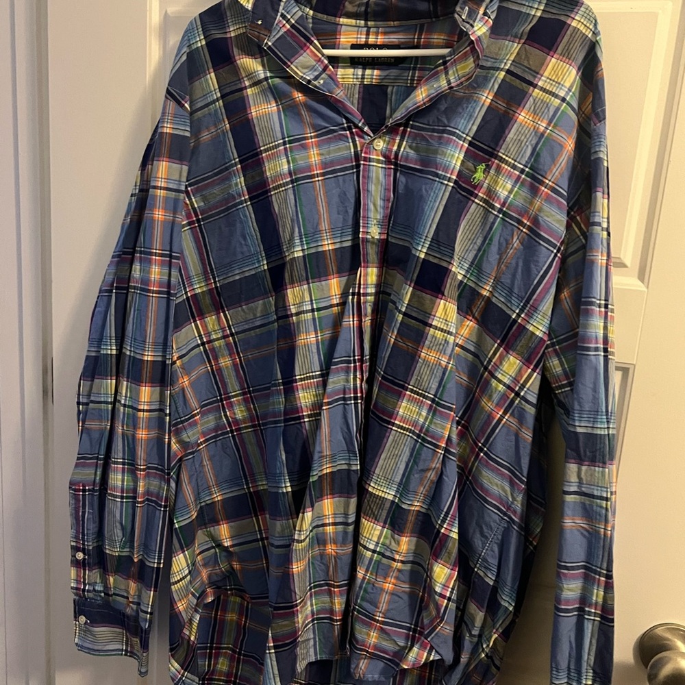 Ralph Lauren Multicolor Plaid Shirt